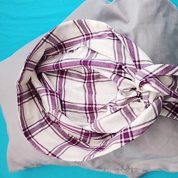 Handmade Hand Crafted Scrub Cemo Cap Hat Bonnet. - Picture 7 of 12